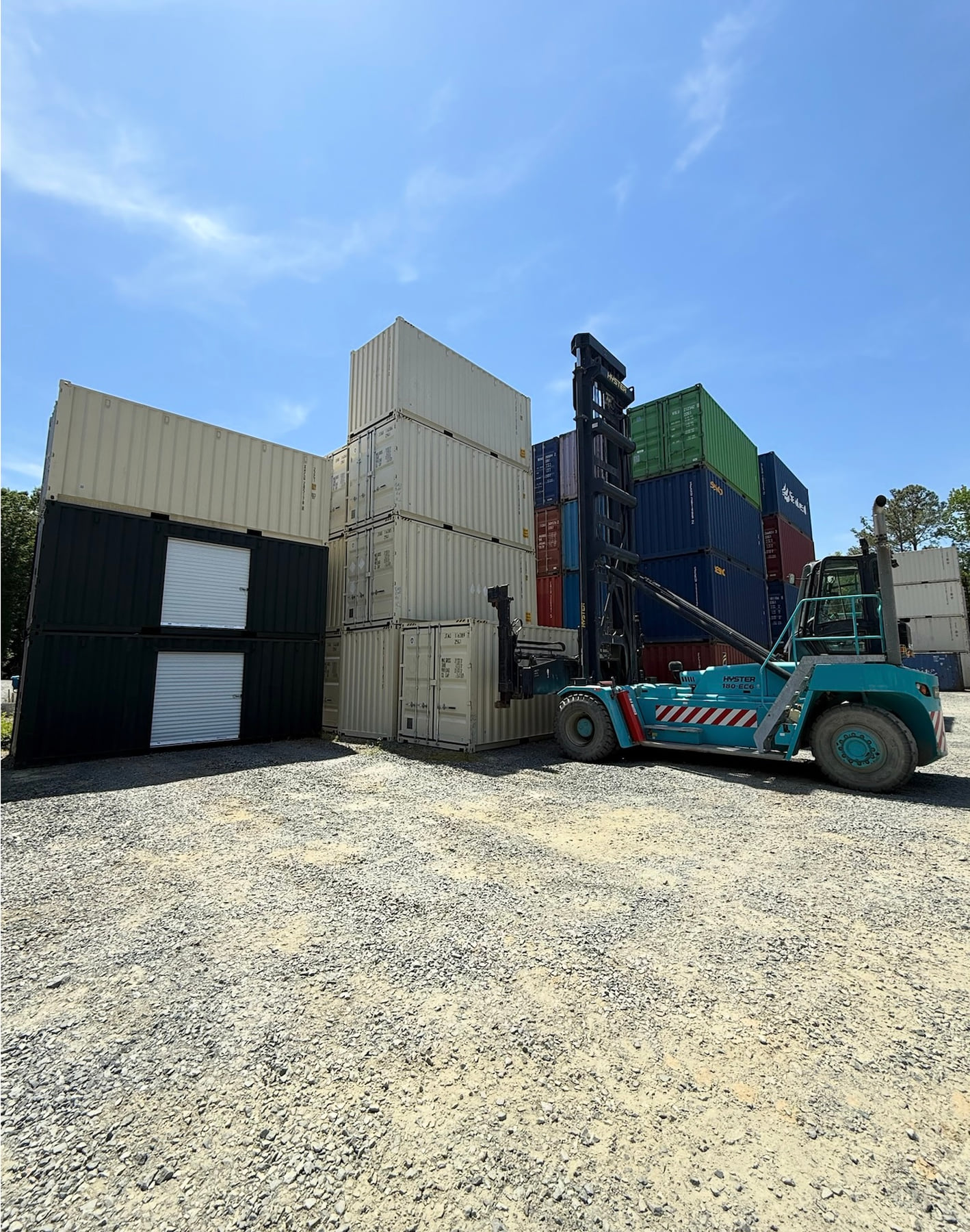 Map the container for a custom shipping-container project